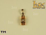 Jewellery GOLD pendant.  Stone: amber. TAG: ; name: GP009; weight: 1.1g.