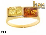 Jewellery GOLD ring.  Stone: amber. TAG: ; name: GR303; weight: 4g.