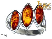 Jewellery SILVER sterling ring.  Stone: amber. TAG: ; name: R-938; weight: 3.8g.
