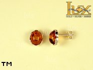 Jewellery SILVER sterling earrings.  Stone: amber. TAG: ; name: E-350; weight: 1.9g.