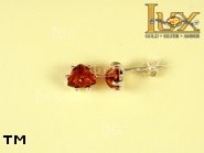 Jewellery SILVER sterling earrings.  Stone: amber. TAG: ; name: E-388; weight: 2g.