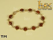 Jewellery GOLD bracelet.  Stone: amber. TAG: ; name: GB214; weight: 0g.