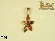 Jewellery GOLD pendant.  Stone: amber. TAG: nature; name: GP314; weight: 4.4g.