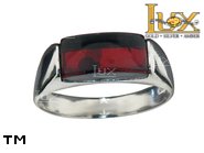 Jewellery SILVER sterling ring.  Stone: amber. TAG: ; name: R-422; weight: 2.6g.