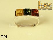 Jewellery SILVER sterling ring.  Stone: amber. TAG: clasic; name: R-520; weight: 2.5g.