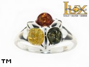 Jewellery SILVER sterling ring.  Stone: amber. TAG: nature; name: R-690; weight: 2.5g.