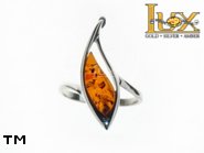 Jewellery SILVER sterling ring.  Stone: amber. TAG: ; name: R-815; weight: 2.7g.